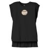 Women's Flowy Muscle Tee With Rolled Cuffs Thumbnail