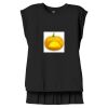Women's Flowy Muscle Tee With Rolled Cuffs Thumbnail