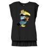 Women's Flowy Muscle Tee With Rolled Cuffs Thumbnail