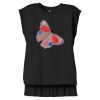 Women's Flowy Muscle Tee With Rolled Cuffs Thumbnail