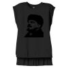Women's Flowy Muscle Tee With Rolled Cuffs Thumbnail