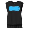 Women's Flowy Muscle Tee With Rolled Cuffs Thumbnail