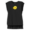 Women's Flowy Muscle Tee With Rolled Cuffs Thumbnail