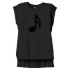 Women's Flowy Muscle Tee With Rolled Cuffs Thumbnail