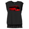 Women's Flowy Muscle Tee With Rolled Cuffs Thumbnail