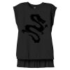 Women's Flowy Muscle Tee With Rolled Cuffs Thumbnail