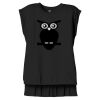 Women's Flowy Muscle Tee With Rolled Cuffs Thumbnail