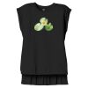 Women's Flowy Muscle Tee With Rolled Cuffs Thumbnail