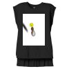 Women's Flowy Muscle Tee With Rolled Cuffs Thumbnail