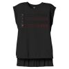 Women's Flowy Muscle Tee With Rolled Cuffs Thumbnail