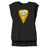 Women's Flowy Muscle Tee With Rolled Cuffs Thumbnail