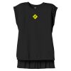 Women's Flowy Muscle Tee With Rolled Cuffs Thumbnail