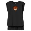 Women's Flowy Muscle Tee With Rolled Cuffs Thumbnail