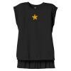 Women's Flowy Muscle Tee With Rolled Cuffs Thumbnail