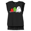 Women's Flowy Muscle Tee With Rolled Cuffs Thumbnail
