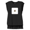 Women's Flowy Muscle Tee With Rolled Cuffs Thumbnail