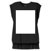 Women's Flowy Muscle Tee With Rolled Cuffs Thumbnail