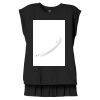 Women's Flowy Muscle Tee With Rolled Cuffs Thumbnail
