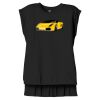 Women's Flowy Muscle Tee With Rolled Cuffs Thumbnail