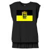 Women's Flowy Muscle Tee With Rolled Cuffs Thumbnail