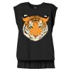 Women's Flowy Muscle Tee With Rolled Cuffs Thumbnail