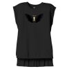 Women's Flowy Muscle Tee With Rolled Cuffs Thumbnail