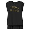 Women's Flowy Muscle Tee With Rolled Cuffs Thumbnail