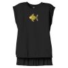 Women's Flowy Muscle Tee With Rolled Cuffs Thumbnail