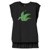 Women's Flowy Muscle Tee With Rolled Cuffs Thumbnail