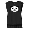 Women's Flowy Muscle Tee With Rolled Cuffs Thumbnail