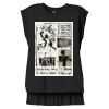 Women's Flowy Muscle Tee With Rolled Cuffs Thumbnail