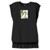 Women's Flowy Muscle Tee With Rolled Cuffs Thumbnail