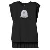Women's Flowy Muscle Tee With Rolled Cuffs Thumbnail