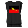 Women's Flowy Muscle Tee With Rolled Cuffs Thumbnail
