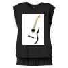 Women's Flowy Muscle Tee With Rolled Cuffs Thumbnail