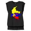 Women's Flowy Muscle Tee With Rolled Cuffs Thumbnail