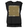 Women's Flowy Muscle Tee With Rolled Cuffs Thumbnail