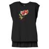 Women's Flowy Muscle Tee With Rolled Cuffs Thumbnail