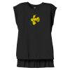 Women's Flowy Muscle Tee With Rolled Cuffs Thumbnail