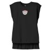 Women's Flowy Muscle Tee With Rolled Cuffs Thumbnail