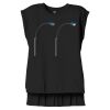 Women's Flowy Muscle Tee With Rolled Cuffs Thumbnail