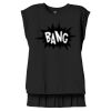 Women's Flowy Muscle Tee With Rolled Cuffs Thumbnail