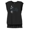Women's Flowy Muscle Tee With Rolled Cuffs Thumbnail