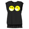 Women's Flowy Muscle Tee With Rolled Cuffs Thumbnail