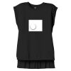 Women's Flowy Muscle Tee With Rolled Cuffs Thumbnail