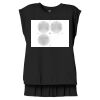 Women's Flowy Muscle Tee With Rolled Cuffs Thumbnail