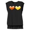 Women's Flowy Muscle Tee With Rolled Cuffs Thumbnail
