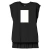 Women's Flowy Muscle Tee With Rolled Cuffs Thumbnail