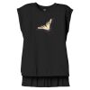 Women's Flowy Muscle Tee With Rolled Cuffs Thumbnail