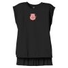 Women's Flowy Muscle Tee With Rolled Cuffs Thumbnail